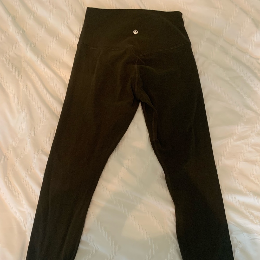 Lululemon Align Leggings Olive Green Size 6